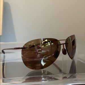 Maui Jim Sugar Beach Polarized Rimless Sunglasses